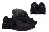 running nike shox deliver chaussures fashion trend point black